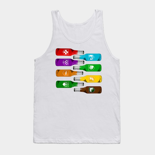 Zombie Perks Take Your Pick on Crème Tank Top by LANStudios